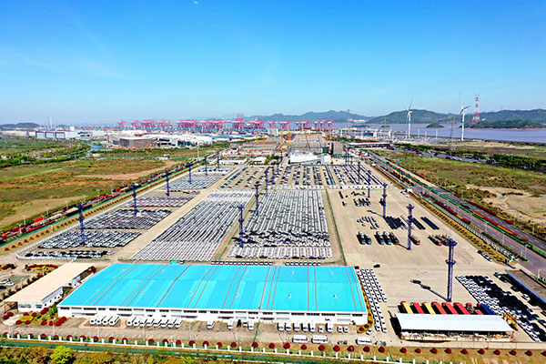 Ningbo's NEV exports soar to record high in April