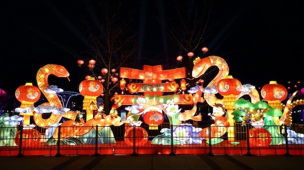 Ningbo hosts new year lantern fest