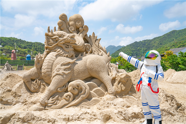 Ningbo's first sand sculpture park opens in May