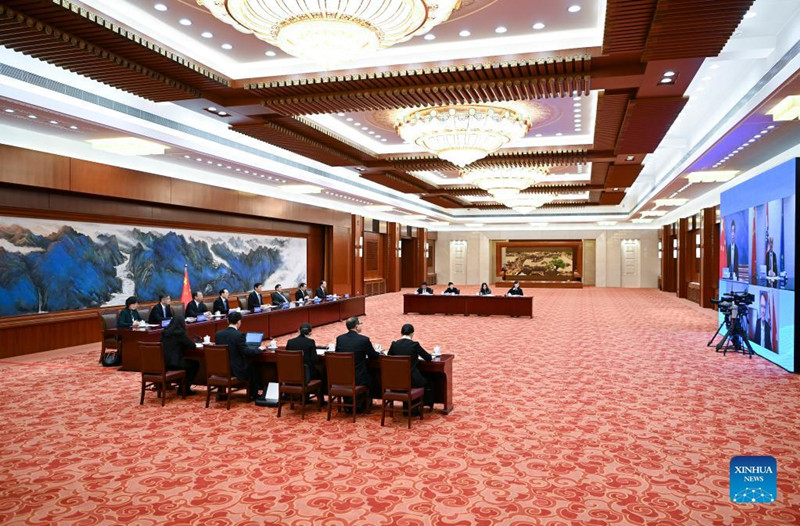 Top Chinese legislator urges enhanced exchanges with Austrian parliament.jpg