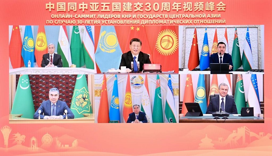 China, Central Asian countries vow to build community with shared future - 副本.jpg