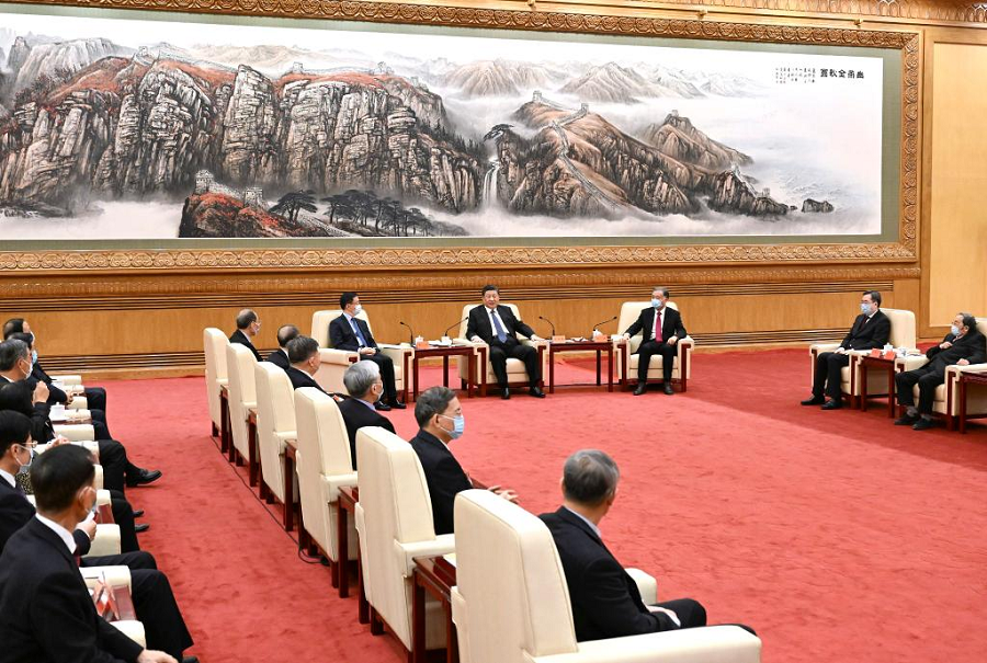 Xi takes part in annual Chinese New Year gathering with non-CPC members1.jpeg