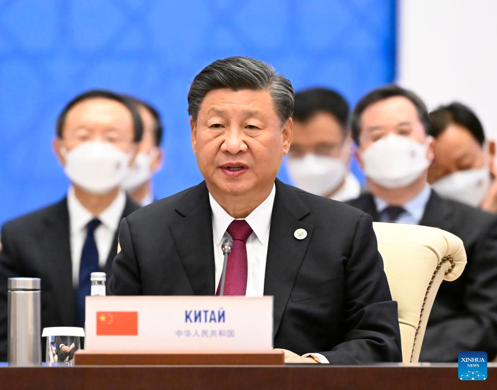 0919-Xi urges SCO to strengthen cooperation, promote building of closer SCO community with shared future.jpg