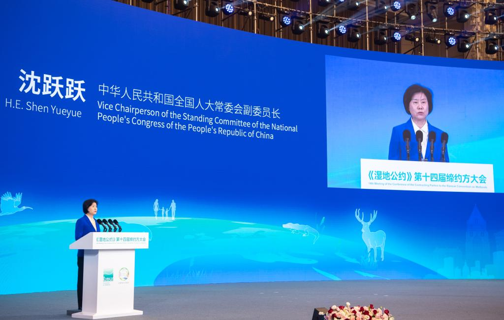 Senior Chinese legislator reiterates China's commitment to wetlands conservation.jpg