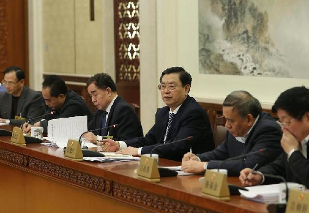 CHINA-BEIJING-ZHANG DEJIANG-NPC-MEETING (CN)