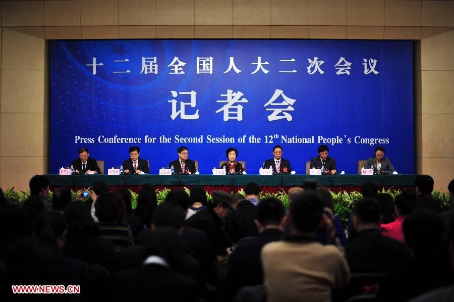 (TWO SESSIONS) CHINA-BEIJING-NPC-DEPUTIES-DUTY EXERCISE-PRESS CONFERENCE (CN)