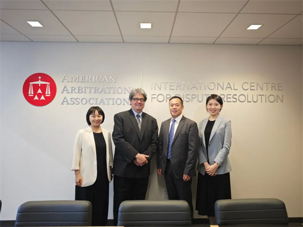 The SCIA Delegation Visits the International Centre for Dispute Resolution of the American Arbitration Association (AAA-ICDR)