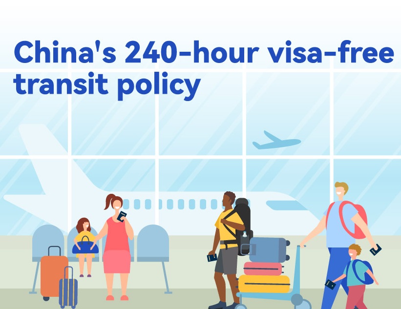 China's 240-hour visa-free transit policy