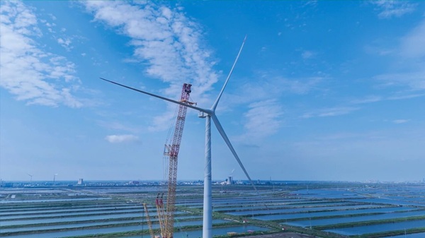 Dongying finishes world's largest wind turbine