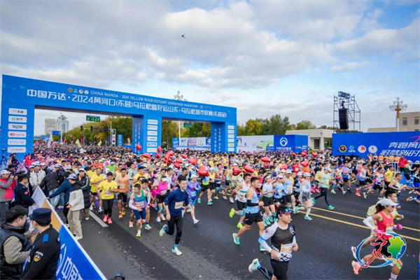황허커우(둥잉) 마라톤, '2025 중국 스포츠 관광 우수 프로젝트'에 선정