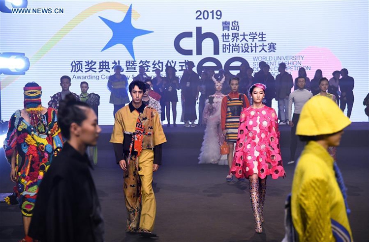 World University Student Fashion Design Competition concludes in Qingdao