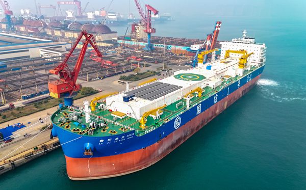 Qingdao WCNA launches massive 150,000-ton smart fishery vessel