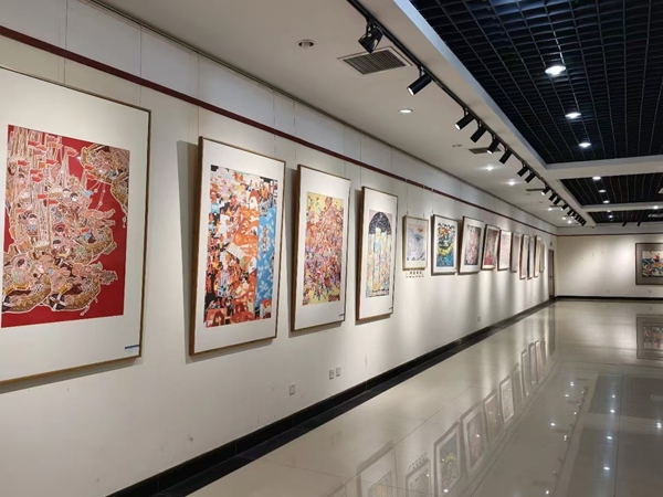 New Year painting exhibition celebrates cultural heritage in Qingdao WCNA 