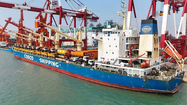 Qingdao Port launches new 'Dongjiakou-Africa-Europe' cargo route