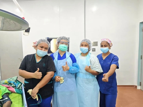 Yantai builds a medical future in Kiribati