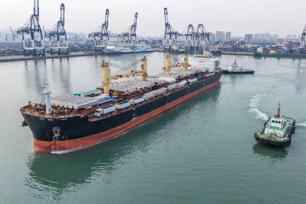 Yantai Port adds new break-bulk route to West Africa