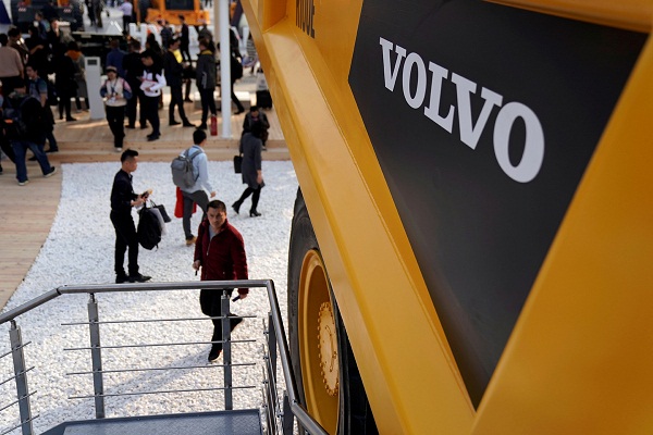 Volvo construction unit expects 50% sales growth this year