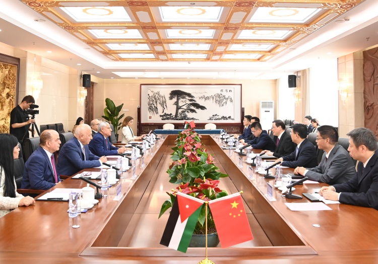 Ying Yong meets with Jordanian judicial delegation to discuss cooperation