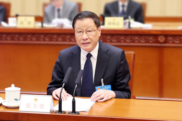 Ying Yong reports to NPC Standing Committee on prosecution work regarding environmental protection and resource conservation