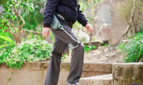 Cyborg-like walking assistance device targets China's expanding elderly market