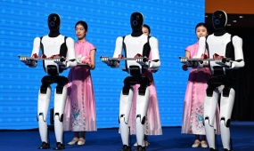 Robots, AI and high-tech innovations in action at China's National Games