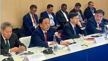 Ren Xianliang attends MWC 2023 and its Ministerial Programme