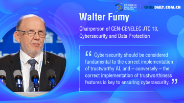 Walter Fumy: Cybersecurity fundamental to trustworthy AI
