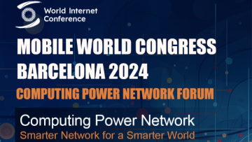 Posters: Quotes from WIC computing power network forum at MWC 2024 