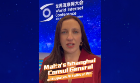 Video | Malta's Shanghai Consul General anticipates AI talks at WIC