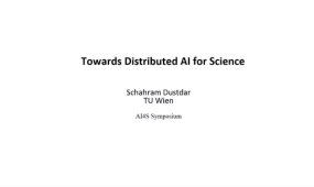 AI4S Talk: Schahram Dustdar