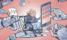 AI has finger on pulse of healthcare advances