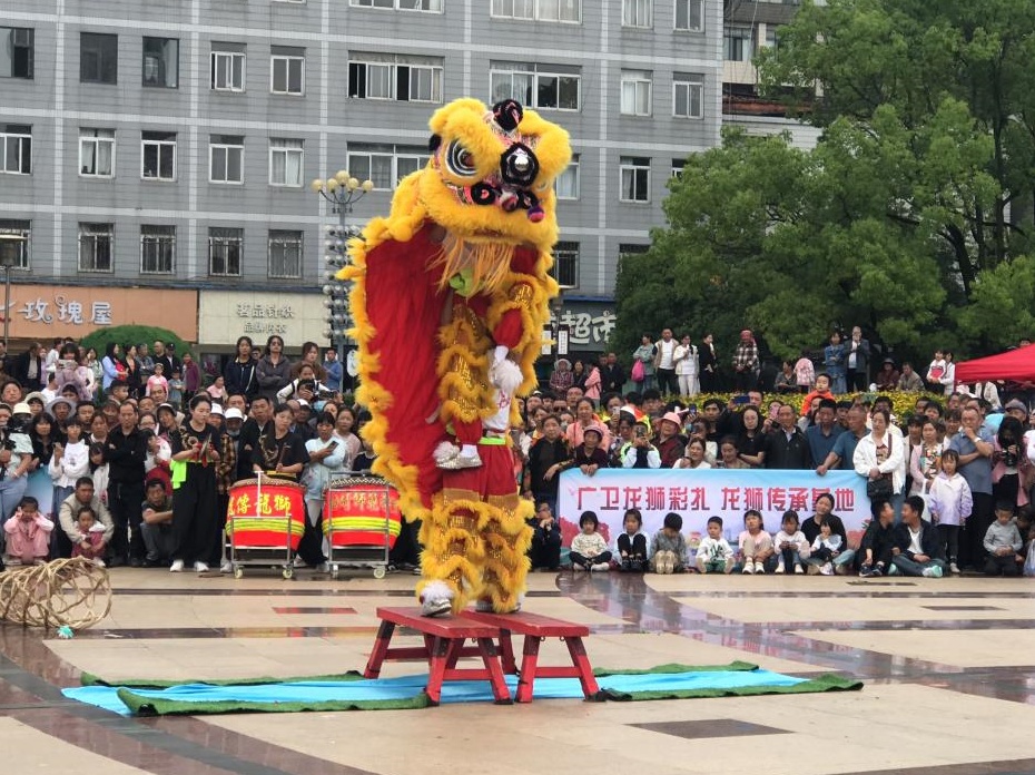 YNU Loong, lion dance team shines at Yunnan competition