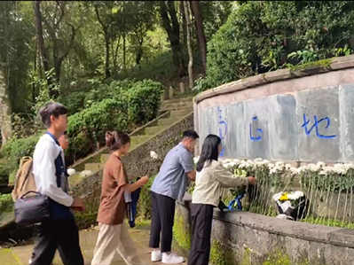 Yunnan University students, teachers investigate Tengchong